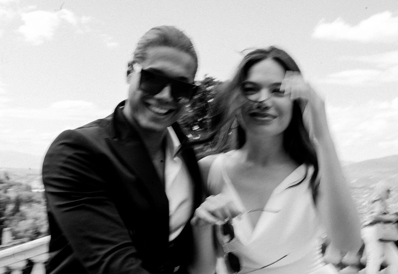  wedding portrait photo in Paris, France 
