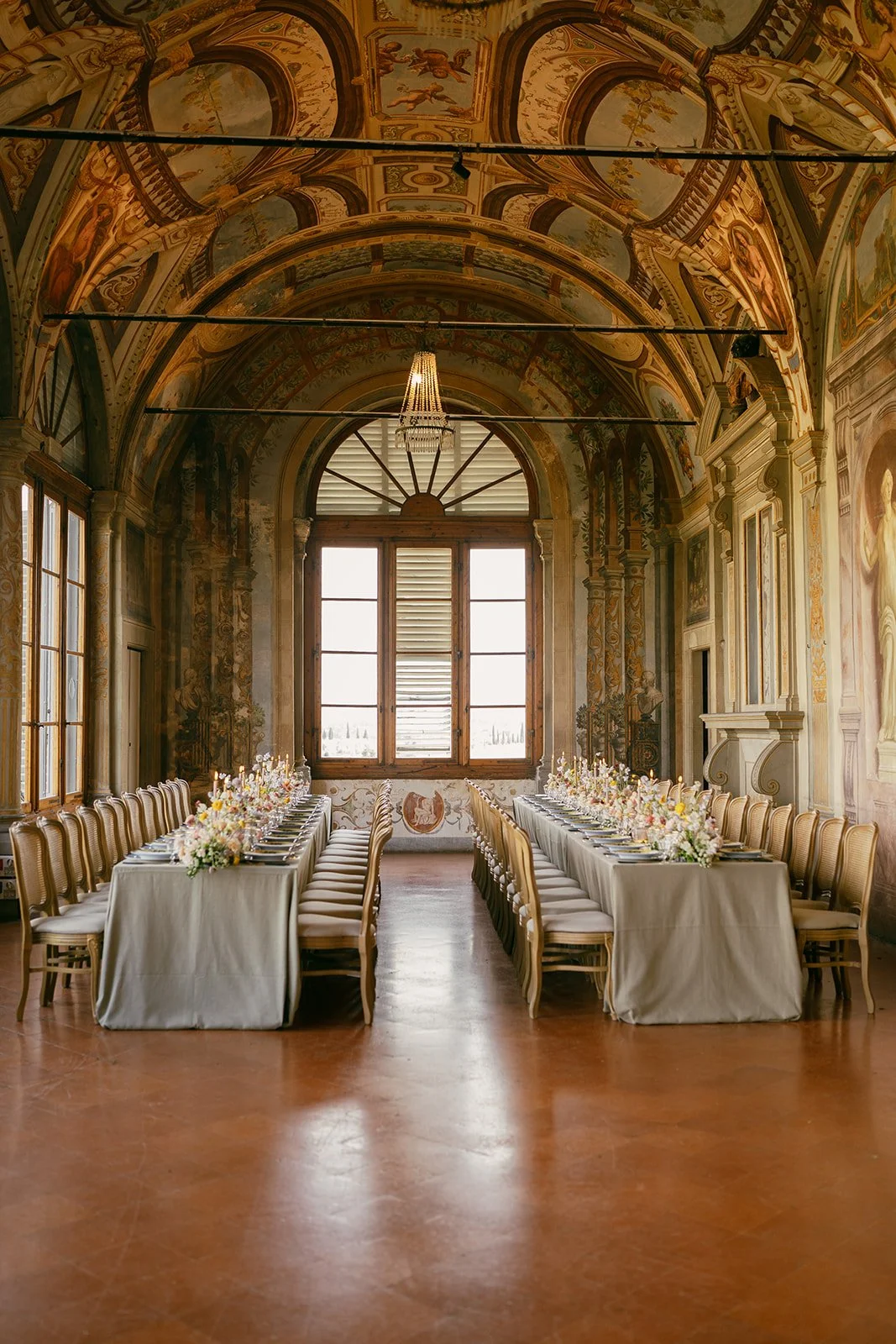  Dinner reception area styled and designed by Kaleb Norman James  
